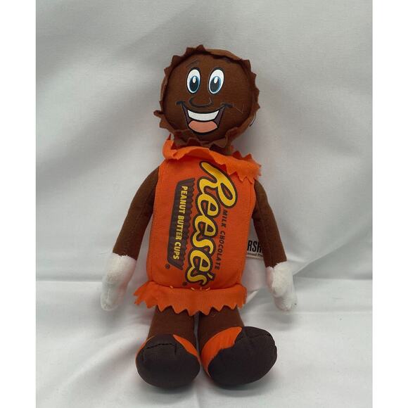 Hershey 8" Reese's Peanut Butter Cups Plush Stuffed Animal‎ - Picture 1 of 3